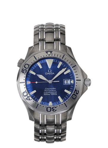 Omega Seamaster Diver 300M Automatic 41 Titanium / Electric Blue / Bracelet